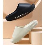 Chinelos interiores de fundo macio EVA para homens e mulheres, slides domésticos, sapatos de praia leves, chinelos masculinos, tamanho grande 47, verão