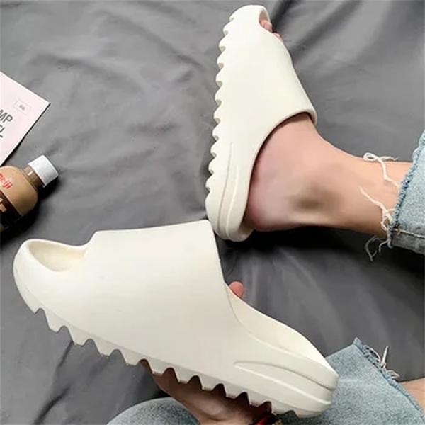 Chinelos de fundo macio para homens e mulheres, slides para casa, sandálias leves, sapatos de praia, chinelos masculinos, verão, novo