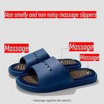 Anti Slip Acupoint Massagem Chinelos para Homens e Mulheres, PVC Home Chinelos