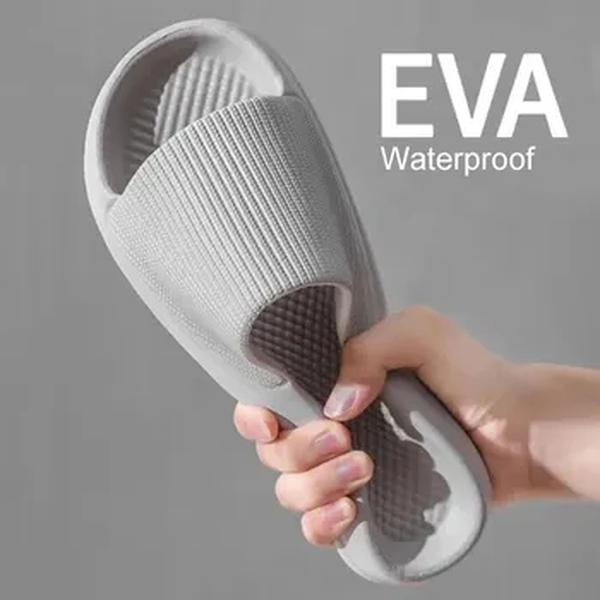 Soft Sole Massage Shower Shoes para homens e mulheres, casais, impermeáveis, antiderrapantes, casa, moda de lazer, chinelos de banheiro
