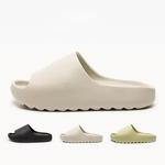 Chinelos antiderrapantes de sola grossa para homens e mulheres, interior, casa, banheiro, legal, roupas ao ar livre, verão, novo, 2024