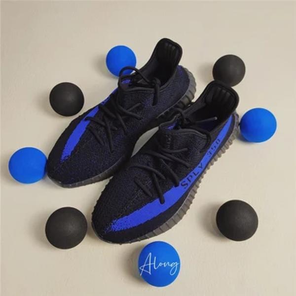 Adidas-Yeezy Boost 350 V2 tênis para homens e mulheres, tênis casuais reflexivos pretos ônix, tênis de esportes ao ar livre, moda
