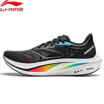 Li-ning-tênis respiráveis para homem, calçados esportivos, respiráveis, com forro de fibra de palma, tipo penas, armu005
