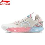 Li-Ning Tênis de basquete profissional masculino, Wade ALL CITY 12, suporte estável para almofada BOOM, tênis wearable, calçados esportivos, ABAU015