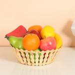 Modelo artificial de frutas falsas, frutas simulação, decoração de casa, decoração do festival, fotografia adereços brinquedos, 10pcs