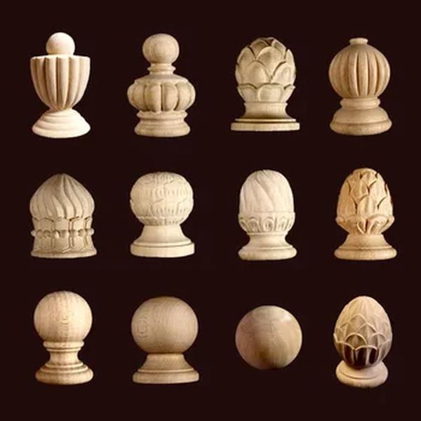 Vintage Madeira Esculpida Gabinete Assento Feets Estilo Europeu Home Decor Applique Ornamento Móveis Sofá Pernas Decoração Acessórios