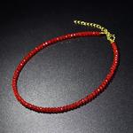 Colar curto simples miçangas pretas para mulheres, gargantilha feminina, joias para festas femininas, moda, 2023