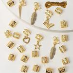 Dreadlock Hair Rings para Mulheres e Meninas, Clipe de Punhos Ajustável, Tranças Sujas, Talão Hairpin, Acessórios Headwear, 27pcs