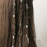 Liga Braid Hair Ring para meninas e mulheres, Dreadlock, Hippie Style, Acessórios para cabelo, Cabelo trancado Jóias, 45pcs