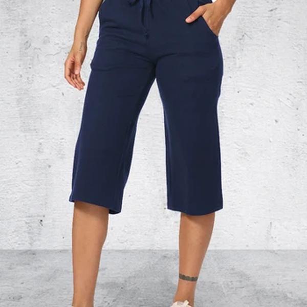 Calças Esportivas Femininas de Secagem Rápida, Training Capris, Fitness Running, Ioga, Ténis, Badminton, Verão, Novo