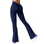 Mulheres Stretch Yoga Leggings, Fitness, Corrida, Ginásio, Esportes, Comprimento total, Calças ativas, Calças largas