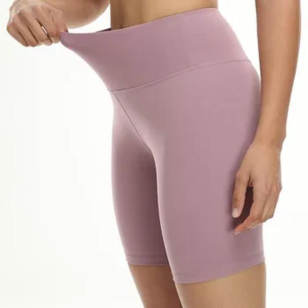 Calções de ginástica monocromáticos e magras para mulheres, cintura alta sexy, lindo exercício coquette, 14 cores, 2023