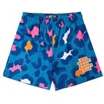 Edalson-shorts estampados florais clássicos para homens, shorts básicos de malha para academia, basquete, praia, novo verão, 2024