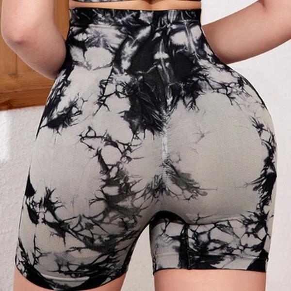 CHRLEISURE-Shorts Push Up sem costura de cintura alta para mulheres, estiramento Activewear, calças curtas sexy ao ar livre, fitness Activewear, corrida