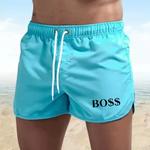 Shorts de corrida de luxo masculino, praia, esportes de treinamento, Fitness, Novo, verão