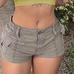 Shorts de bolso casual feminino, macacão sexy