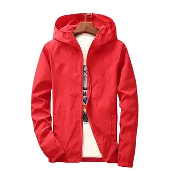 Casacos masculinos com zíper com capuz, parkas quentes, casacos casuais, blusão, blusas de streetwear, moda masculina, nova tendência, primavera e outono, 2024