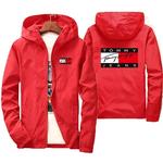 Jaqueta de beisebol casual masculina, jaqueta fina esportiva para corrida, corta-vento hip hop, moda de rua, nova primavera e outono