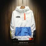 Jaquetas esportivas masculinas com capuz UZIS, casacos elegantes de última qualidade, estilo casual, novidade para primavera e outono