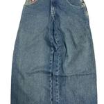 JNCO-Jeans Baggy Vintage para Homens e Mulheres, Calças Hip Hop, Carta Bordada, Cintura Alta, Calças Largas, Góticas, Harajuku, Y2K, Novo