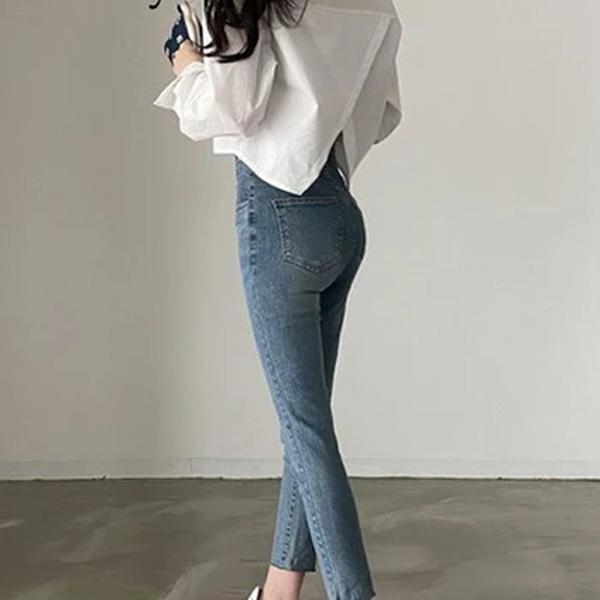 Zadily-camisa branca de manga comprida feminina, estilo coreano, tops de botão dividido, blusa casual, roupa de festa, monocromática, nova, primavera, 2023