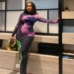 CUTENOVA-Vestido de pulôver feminino ver através de malha, vestidos lindos e sexy, manga comprida, estampa floral, vestido noturno, primavera, verão, 2022