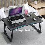 Ajustável Dobrável Laptop Desk, Mesa Bandeja Mesa, Altura e Aumento, Home Breakfast Bed, 60cm