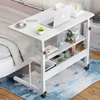 Simples Laptop Desk ajustável, Lazy Bed Desk, Aprendizagem simples mesa pequena, móveis cabeceira, portátil