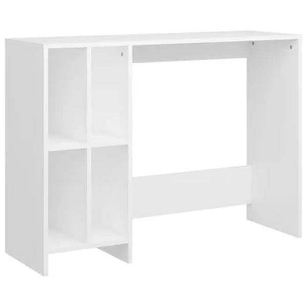 Study Table for PC Gamer Computer, White Laptop Desk, Mobiliário de escritório, AgPvc, Nordic, 102,5x35x75 cm
