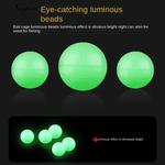 1 pçs 11 tamanho rede de pesca armadilha malha luminosa grânulo rede mar peixe equipamento design cobre shoal elenco armadilha de pesca enfrentar