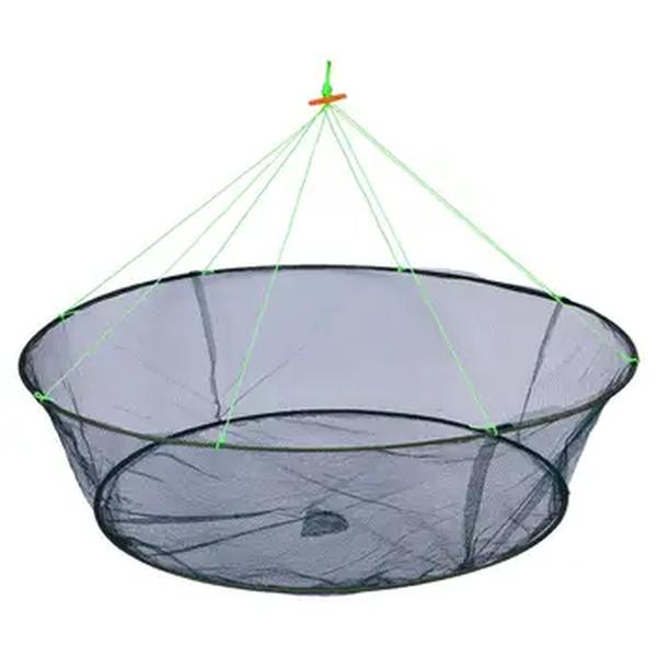 Dobrável Drop Fishing Landing Net, Lagostins, Camarão, Catcher Tank, Casting Network Mesh for Fish Eels, Trap Cage, Camarão Isca, Caranguejo, L7F4