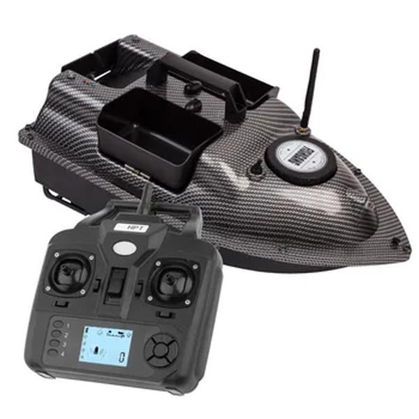 Rc isca barco 500m retorno de condução automática v900 gps 40 pontos sonar 1.5kg v700 com luz de direção para pesca localizador de peixes sem fio