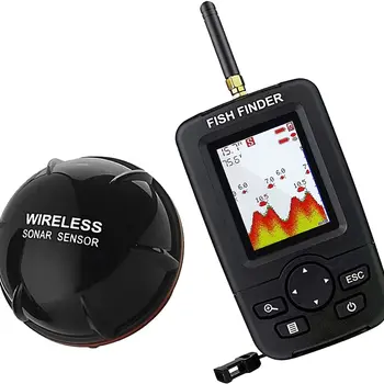 Wireless Sonar Fishing Alert, Fish Finder, eco Sounder, Detector Portátil, Subaquático