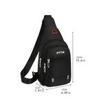 Men Chest Bag Nova Tendência Moda Crossbody Bag Multifuncional Outdoor Sports Bolsa De Ombro Portátil Para Homens