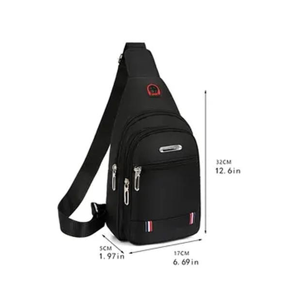Men Chest Bag Nova Tendência Moda Crossbody Bag Multifuncional Outdoor Sports Bolsa De Ombro Portátil Para Homens