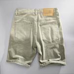 Jeans vintage solto para homens lavados, de algodão macio, shorts retos, jeans largos, KK5957, roupas novas para verão e primavera, 2022