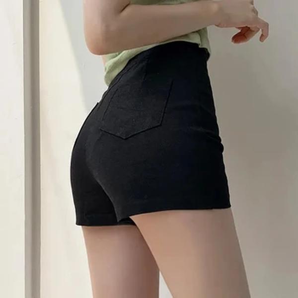 GIDYQ-Streetwear feminino, calções de ganga, cintura alta, slim, streetwear, coreano, casual, costas, Y2K, moda feminina, verão, novo