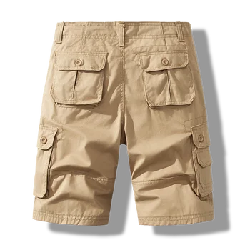 Calções de algodão para homens, calças táticas, calças esportivas casuais, streetwear para caminhada e pesca