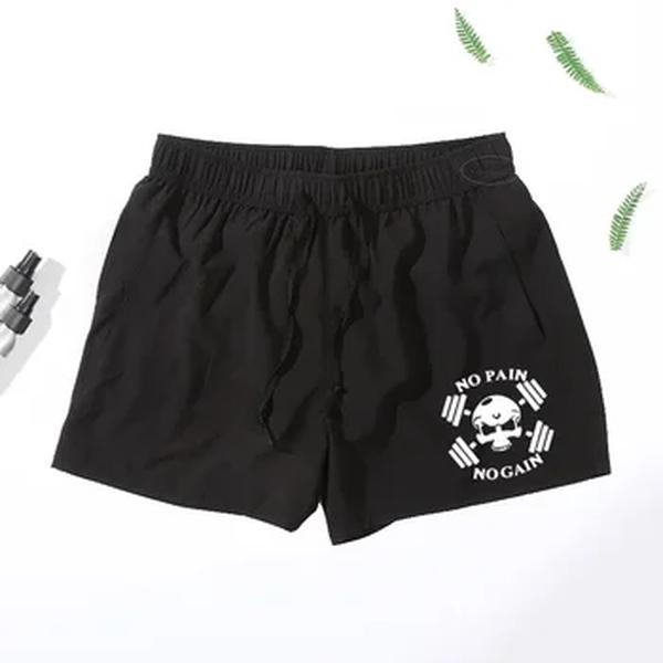 Calções Esportivos Masculinos de Secagem Rápida, Calça Badminton, Roupa Esportiva de Ginástica, Respirável, Casual, Fino, Verão, M-3XL
