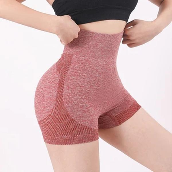 Shorts de ioga sem costura Spandex para mulheres, sexy booty push up shorts, leggings de cintura alta para mulheres, shorts de ginástica para correr, ciclismo, fitness