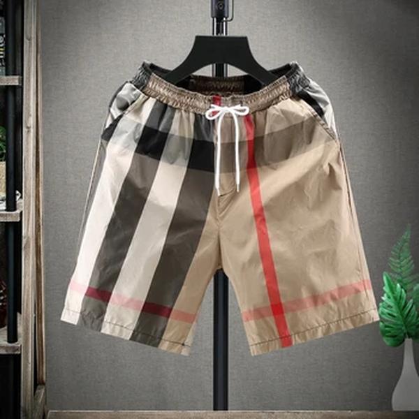 Marca shorts finos de luxo masculino, calças de grife, roupas de verão, novo, 4XL