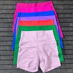 Shorts de ioga apertados para mulheres, cintura alta, sexy push up, shorts esportivos fitness, calças de corrida wicking, ginástica e ciclismo