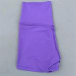 Cintura alta esportes shorts para mulheres, leggings de ioga, fitness, corrida, ciclismo, apertado, macio