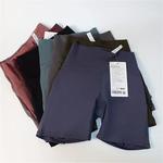 Perneiras de cintura alta apertadas para mulheres, curto esportivo, controle de barriga, treino, corrida, ginásio, sólido, à prova de agachamento