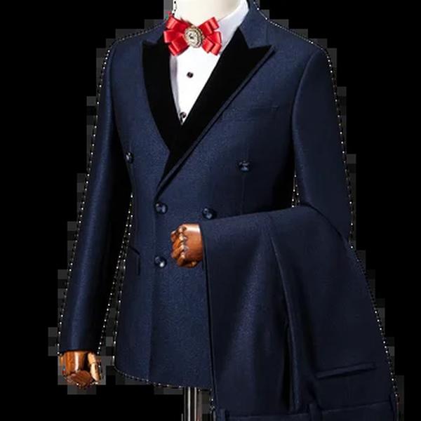 Ocasiões formais masculinas ternos, blazers elegantes, vestido de noite, tamanho personalizado, design original, casamentos