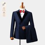 Ocasiões formais masculinas ternos, blazers elegantes, vestido de noite, tamanho personalizado, design original, casamentos