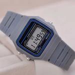 Relógios digitais LED masculinos, Relógios de pulso militares, Pulseira de silicone vintage, Relógio eletrônico, Moda esportiva