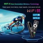 Lemfo-DQ10 ATV Mini TV Stick, Android 13, Allwinner H618, Quad Core, Cortex A53, suporte a vídeo 8K, 4K, WiFi 6, controle remoto de voz