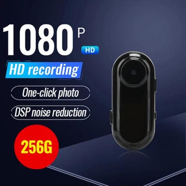 Mini Vídeo e Áudio Gravador de Voz, Espia Câmera Pequena, 720P BodyCam, Dashcam, 8GB-128GB, Sport DV, Micro Filmadora, Redução de Ruído