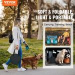VEVOR-Portátil Dobrável Pet Cercadinho, Barraca, Canil, Impermeável, Abrigo para Filhotes, Cão, Gaiolas de Gato, Interior, Exterior, Viagem, Acampamento